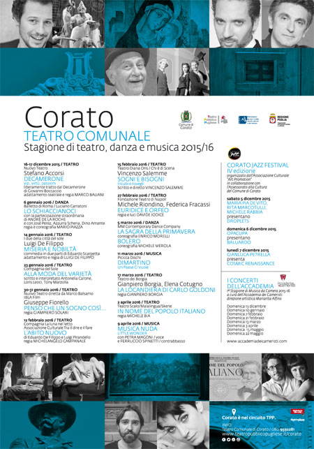 Stagione Teatrale 2015/2016