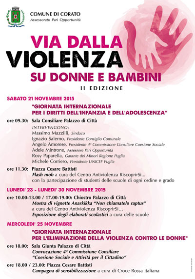 II Edizione 'Via dalla Violenza su Donne e Bambini'