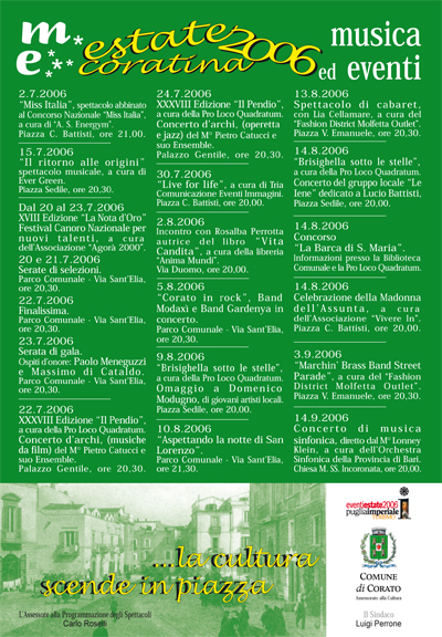 Musica ed eventi